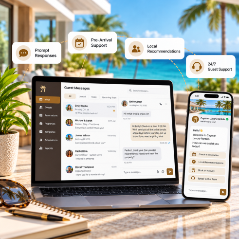 Tropical Resort Guest Support Dashboard