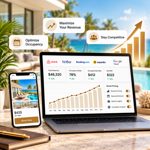 Tropical Rental Revenue Dashboard