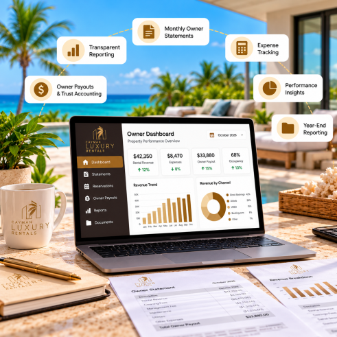 Tropical Luxury Rental Dashboard